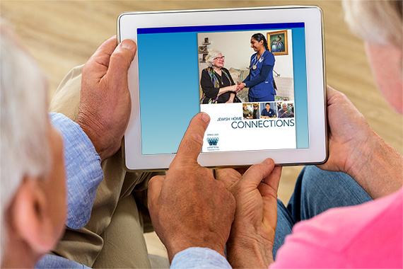 Enjoy the Latest Jewish Home Connections Online!